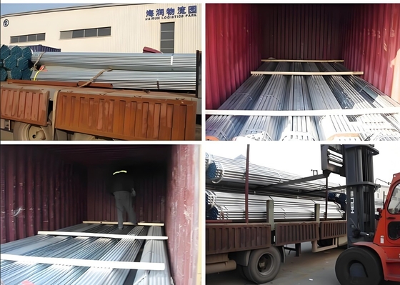 SC ท่อเหล็กเหล็กกระปุกไฟ JDG threading KBG ท่อผนังบาง ท่อสายเหล็ก 4m