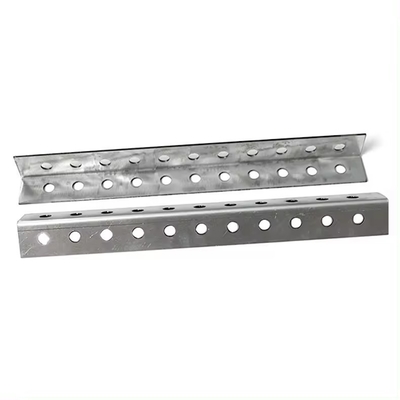 โล่ร้อนเหล็กกระดาษหมึก perforated ช่องเหล็กมุมเท่ากัน Lintel ด้วยรูเจาะ / สล็อตสตาร์เหล็ก