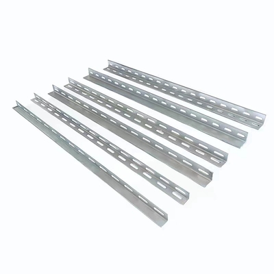 Hot Dip Galvanized Slotted L Steel Angle Bar with Holes Processing Service Punching สายเหล็กมุมสล็อตแบบสล็อตแบบสล็อตแบบสล็อตแบบสล็อตแบบสล็อต
