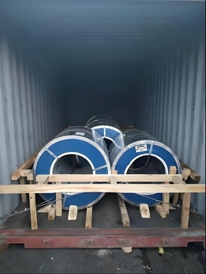 สแตนเลสเคลือบเหล็กกระดาษ PPGI สีเคลือบ / สแตนเลสเรียงเรียง ASTM เต็มแข็งสําหรับโครงสร้าง