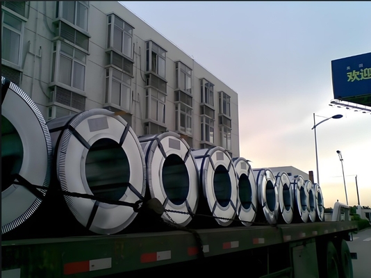 ผลิตภัณฑ์ Galvalum Steel Coil พร้อม Z60 Z80 Z100 Z120 Z275 AZ150 การเคลือบ