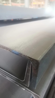 เทคนิคการม้วนร้อนเกรด Q235B โครงการคอร์เรียน Custom Channel Steel Bracket