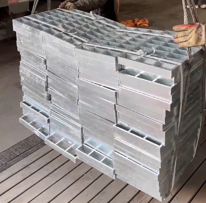 พลาตฟอร์มน้ํามันและก๊าซ Grating 3x30 นิ้ว ออสเตรเลียภาระหนัก Q235 เหล็กอัดเหล็ก