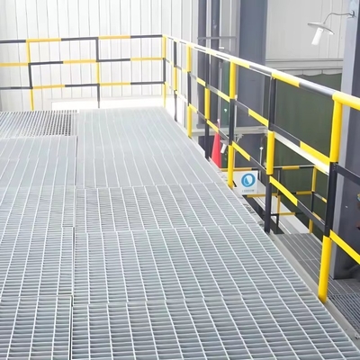 เงินเหล็กเหล็กกระปุก Mezzanine ดิน Bar Grating กับ ISO9001 การรับรอง