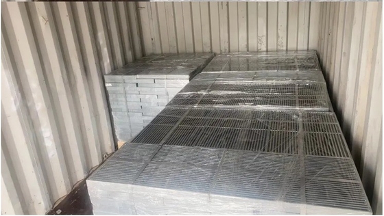 เงินเหล็กเหล็กกระปุก Mezzanine ดิน Bar Grating กับ ISO9001 การรับรอง