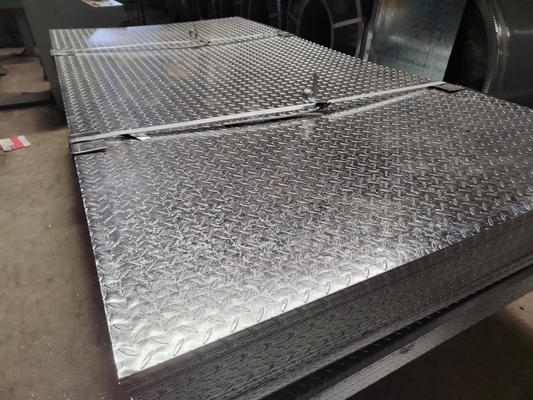 ISO9001 รับรอง DX51D แกลนไซด์รูปแบบแผ่นเหล็ก 5.75 * 1250mm Z41-Z60 การเคลือบ