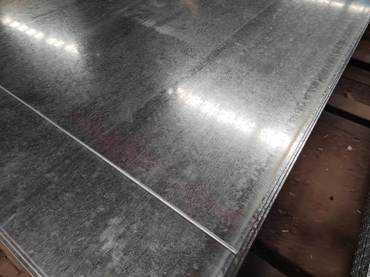5.75 * 1500mm การปั่นแผ่นเหล็กเหล็กกระปุกสําหรับการก่อสร้าง Z41-Z60 ปรับแต่ง