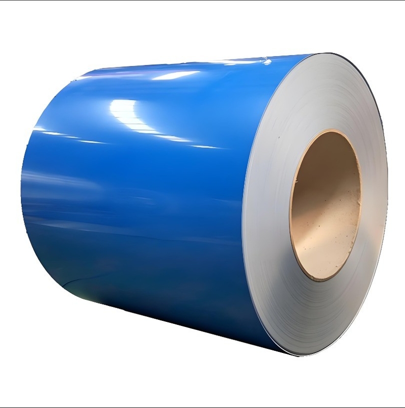 Ppgi Coil สีเคลือบเหล็ก Prepainted สายสับเหล็กสําหรับการปรับความกว้าง